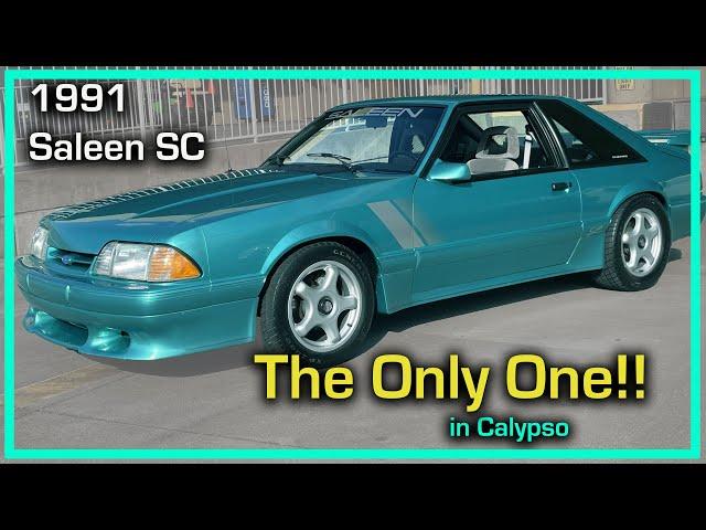 20 years in Hiding!! Calypso 1991 Saleen SC - Custom Ordered