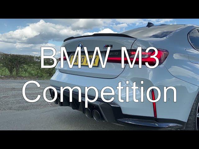 BMW M3 Competition G80 exhaust sound 2021