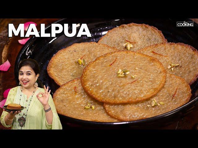 Malpua Recipe | Wheat Malpua | Indian Dessert Recipes | Sweet Recipes | Festival Sweets