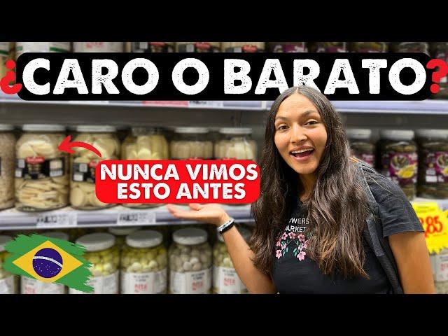 COLOMBIANOS visitando un MERCADO en BRASIL | ¿Barato? o ¿Caro?