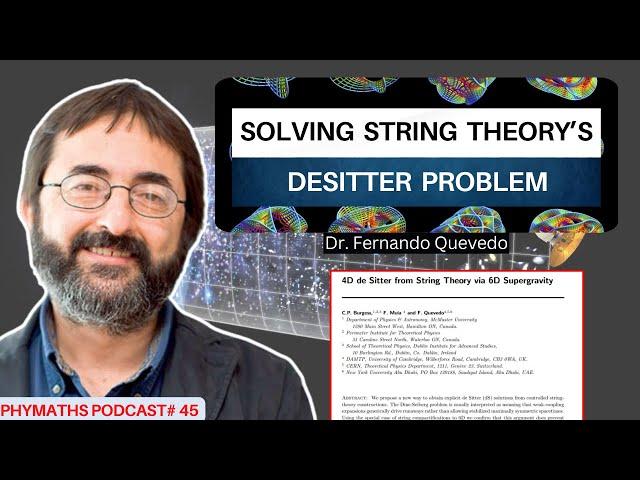 Phymaths podcast # 45 || Dr. Fernando Quevedo