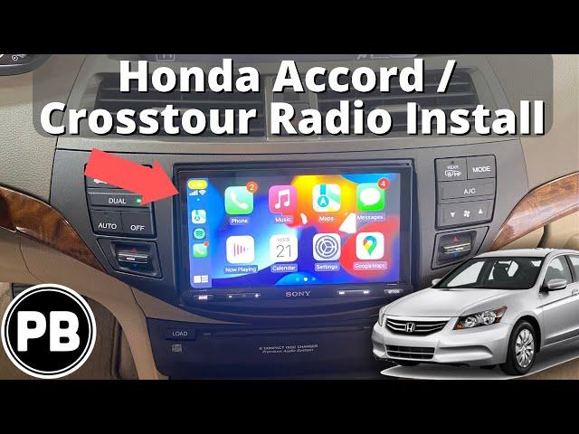 2008 - 2012 Honda Accord / Crosstour Radio Install (w/ Nav)