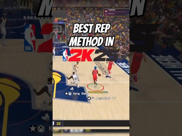 BEST REP METHOD in NBA 2K25  FASTEST LEVEL UP