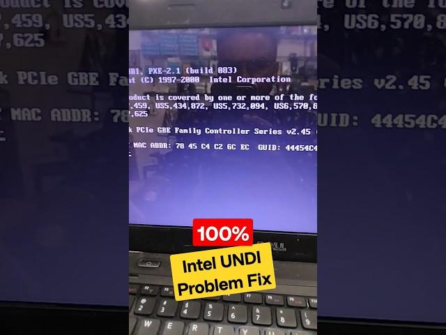intel undi pxe-2.1 build 083 no bootable device Error Fix100%#macnitesh#virulshorts