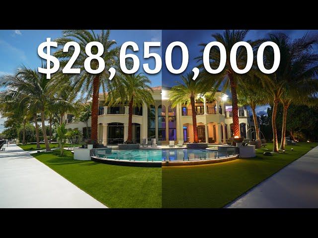 TOURING A $28,650,000 MEGA MANSION IN FORT LAUDERDALE!