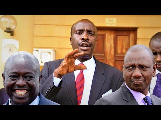 PRESIDENT RUTO PANICS AS LAWYER DANSTAN OMARI DELIVERS A SHOCKING NIGHT MESSAGE TO HIM ON GACHAGUA