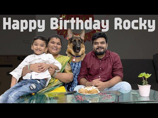 Rocky (German Shepherd) 1st Birthday Celebration