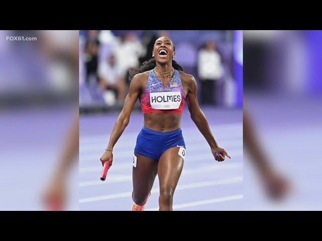 Connecticut's Alexis Holmes opens up about Paris Olympics win