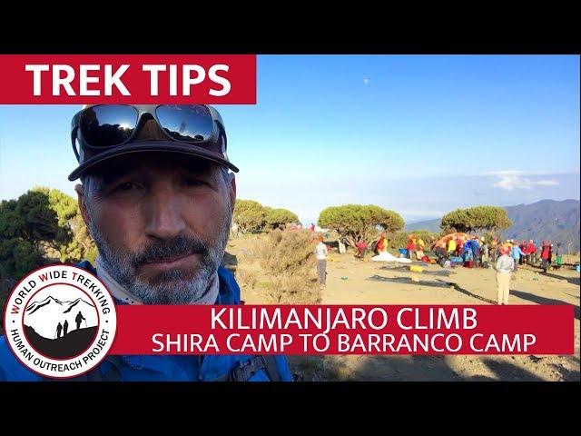 Shira Camp (12,500') to Barranco Camp (13,077') on Mt. Kilimanjaro | Trek Tips