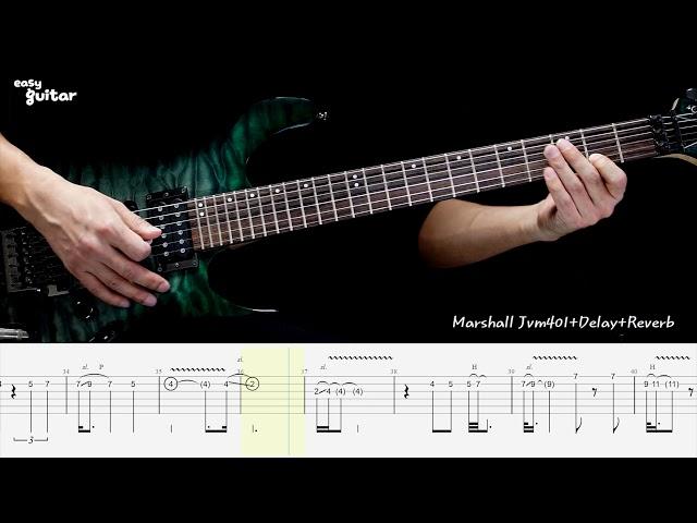 Joe Satriani - Always With Me Always With You Guitar Lesson + Tab Part.1 (Slow Tempo)