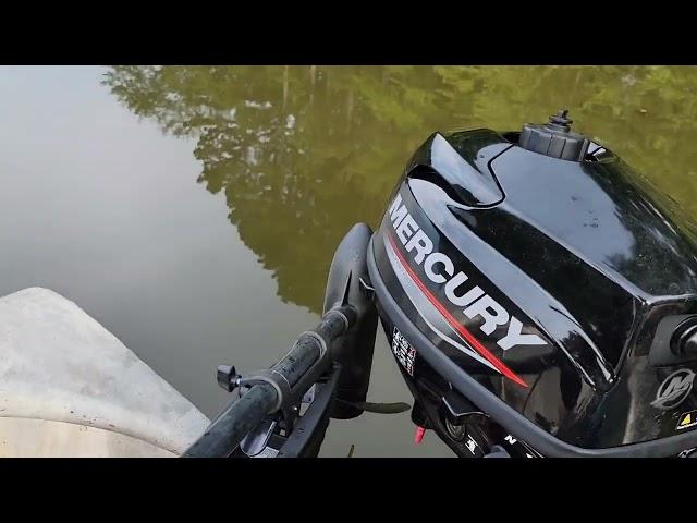 Mercury 2.5 hp outboard.