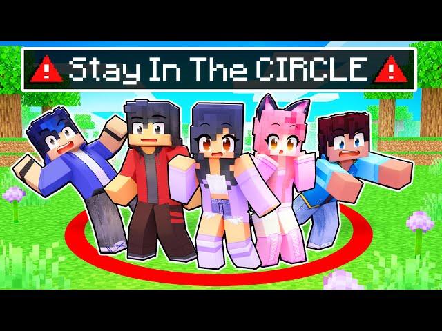 Stay In The CIRCLE In Minecraft!