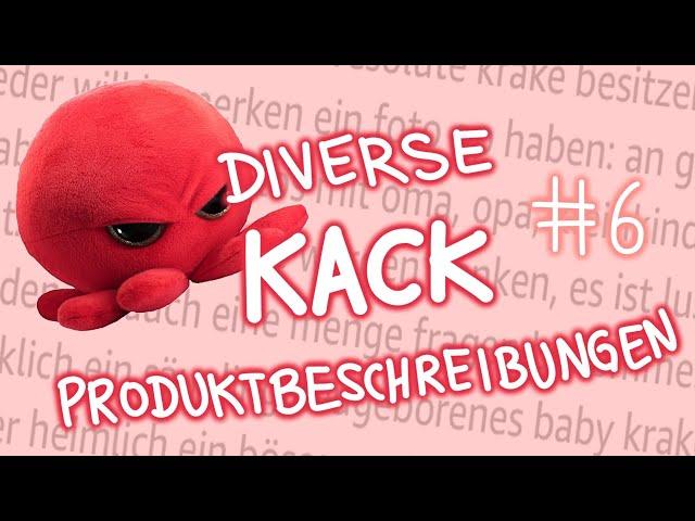 Diverse Kack Produktbeschreibungen #6