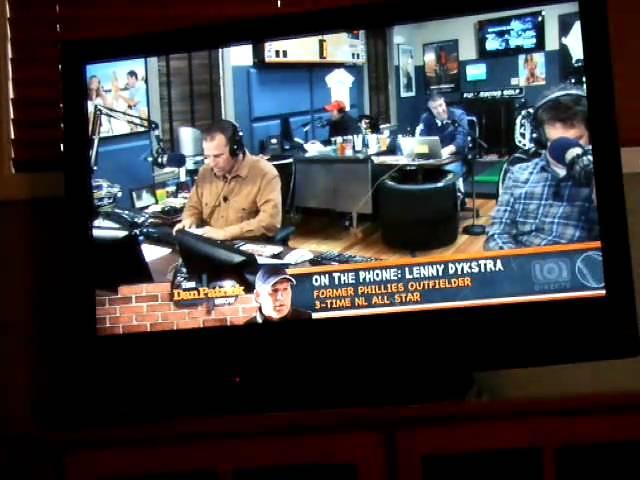 Lenny Dykstra on Dan Patric show Talks about taking "vitamins"