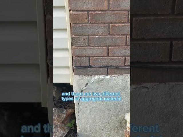Corners of foundations pop. Here is an explanation #whatthefriday #homeinspection