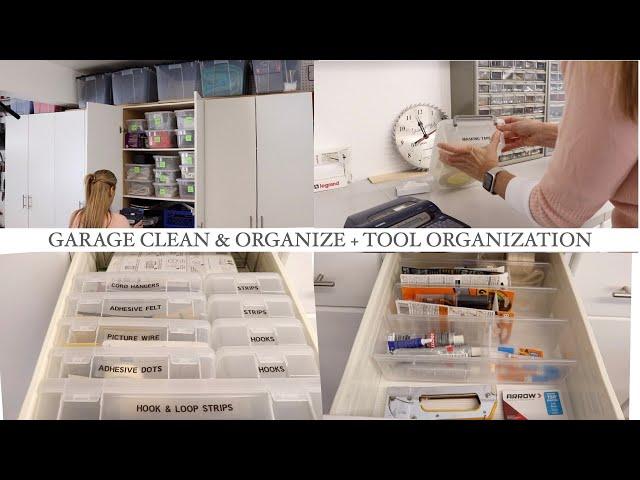 GARAGE + TOOL ORGANIZATION | CLEAN & ORGANIZE