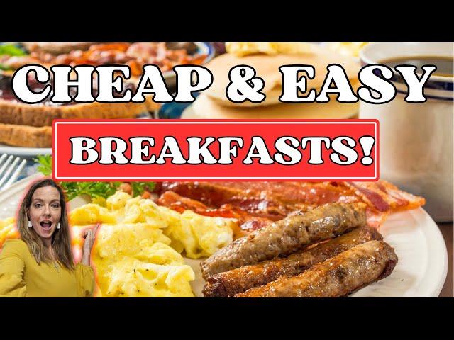 EASY Breakfast Prep Ideas/GRAB & GO BREAKFAST on a BUDGET