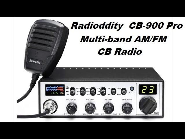 Radioddity CB-900 Pro. 40+ AM/FM CB Radio