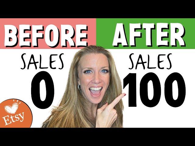 How to Get Your First 100 Sales on Etsy (Fast in 2024)