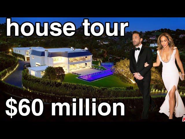 JLo and Ben Affleck house tour Beverly hills California $60 million