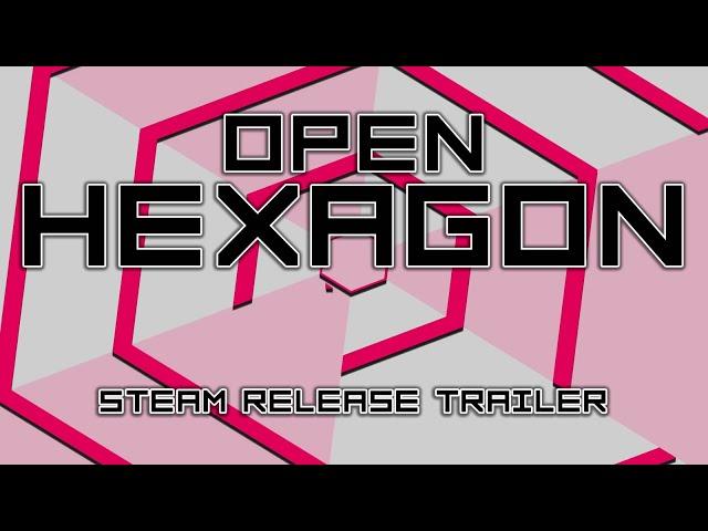 Open Hexagon - Steam Release Trailer - (Early Access)