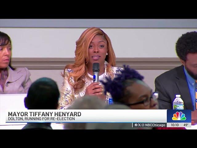 Dolton residents GRILL Mayor Henyard at HEATED village board meeting