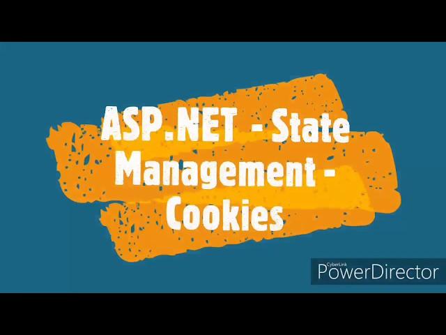 ASP.NET - STATE MANAGEMENT Part3 - COOKIES - Nithiyapriya Pasavaraj.