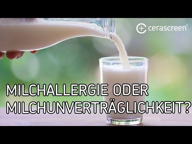 Was ist eine Laktoseintoleranz eigentlich? | Milchallergie und Milchunverträglichkeit