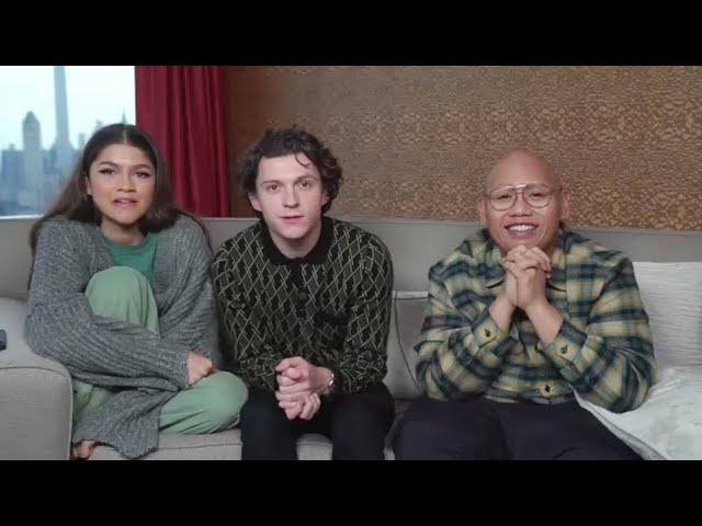 Tom Holland, Zendaya and Jacob Batalon Visit a Patient at Children’s Hospital Los Angeles