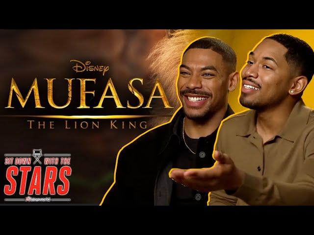 "That's MY Brother" - Mufasa: The Lion King  | Sit Down with the Stars