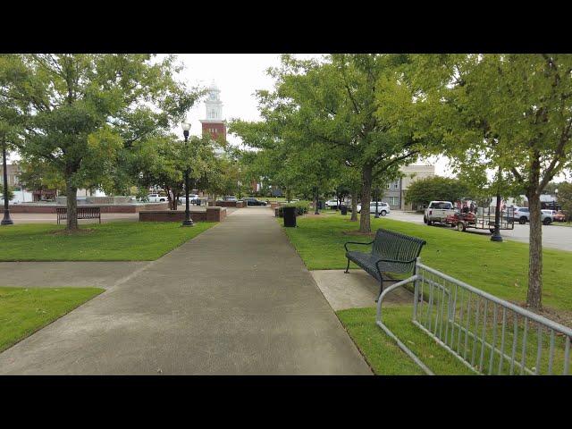 Bicycle Tour of Downtown Opelika   4K