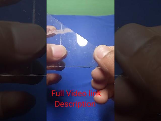 How to cutting glass at home #shots #rudra experiments
