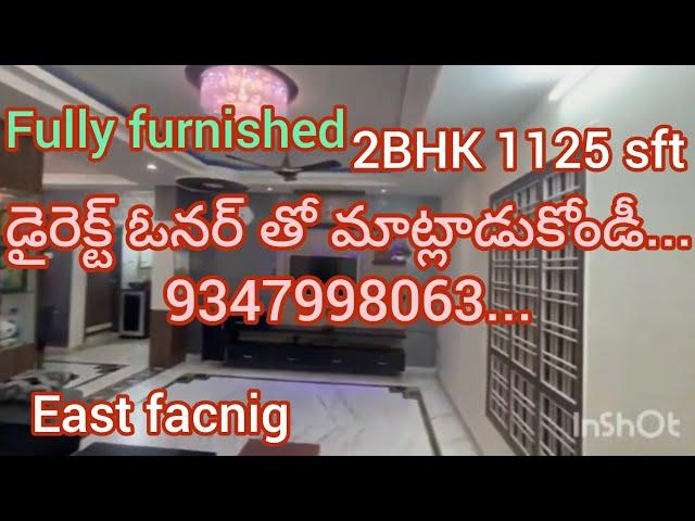 2BHK #EAST #fully furnished #kphb#pragathinagar VLN 821