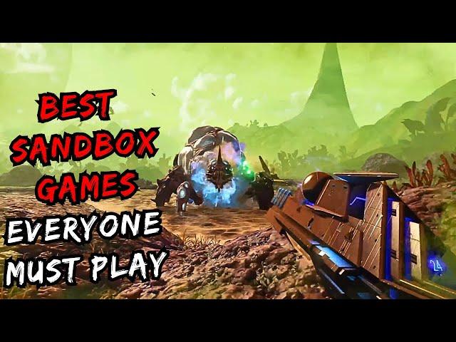 20 Best SANDBOX Games Everyone Must Play