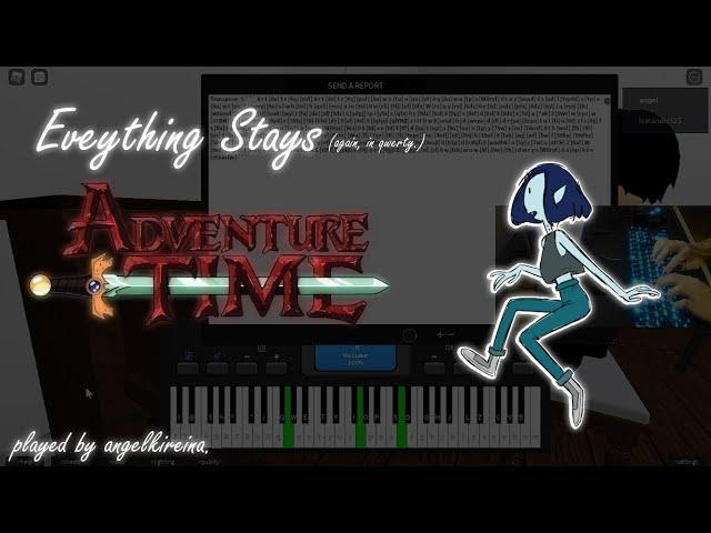 Everything Stays | Roblox Piano, Cover by angelkireina