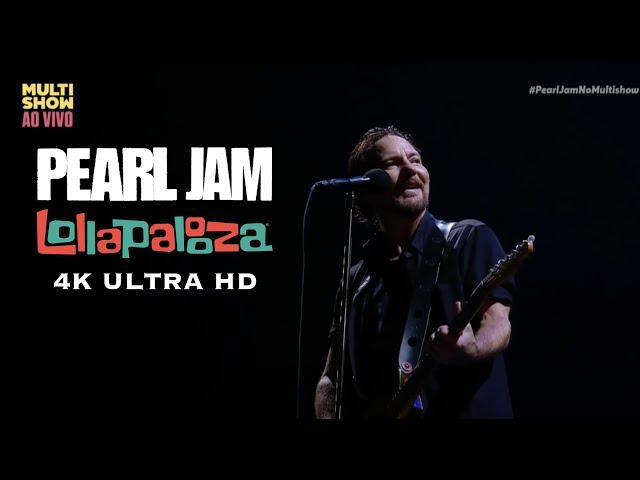 Pearl Jam | Live at Lollapalooza 2018 | 4K HD Full Show