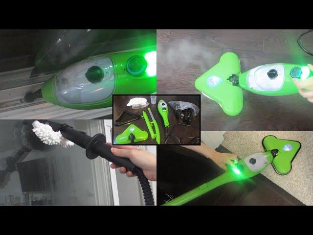 Spring Cleaning with an H2O X5 Steam Mop (Not Just for Floors) - Unboxing  & FULL DEMO