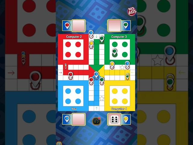 Ludo king 4 player #shorts #ludo