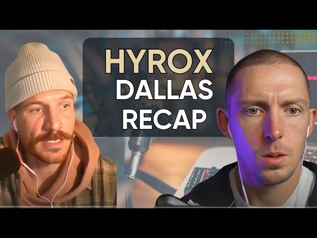 Rich and Ryan Recap Dallas and the mental battles of endurance performance.