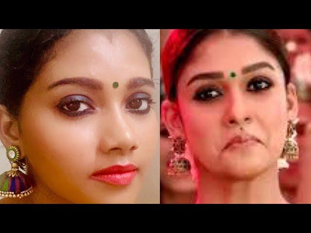 Nayanthara EYE Makeup | Nayanthara Eye Makeup Tutorial | Nayanthara Makeup Tutorial