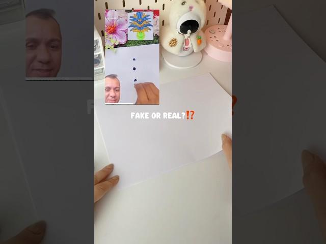 Yapabilen var mı?Başka denememi istediğiniz videolara beni etiketleyin bebeklerm #fakeorreal #çizim