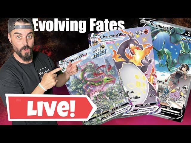Pokemon BOX BREAK!  Evolving Skies and Shining Fates - Poke Vault Live