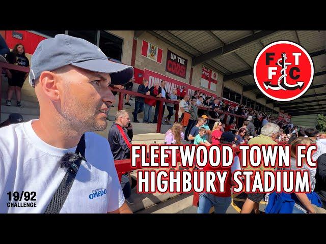 FLEETWOOD TOWN - THE 92 CHALLENGE - HIGHBURY STADIUM