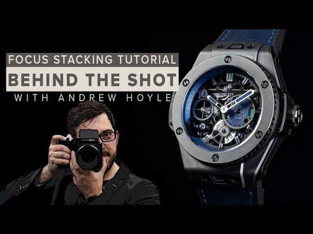 Luxury watch photography tutorial: Behind the Shot with Andrew Hoyle