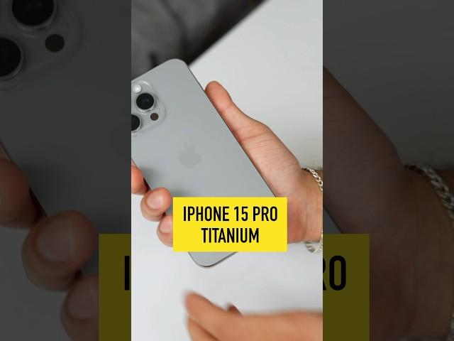 The TITANIUM iPhone 15 Pro Max  #tailormadetech #apple #iphone15pro #iphone15procolors #iphone15