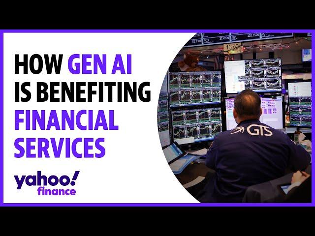 How financial services are benefiting from AI