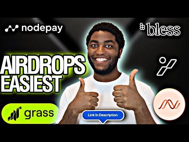 Easy Cryptocurrency Airdrop: Top DePIN Airdrops You Can Start Today!  (Gradient, NodePay, Bless...)