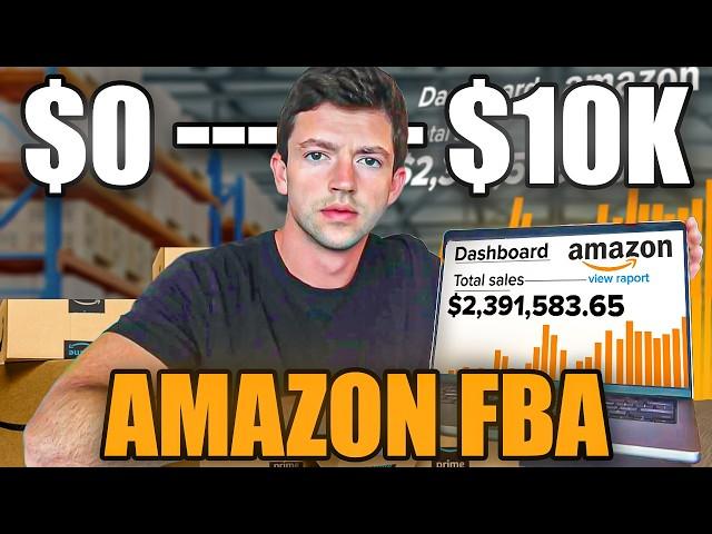 FREE 6 Hour Amazon FBA Course For Beginners | COMPLETE A-Z Blueprint 2025