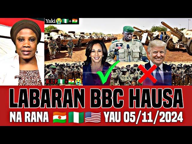 BBC Hausa Labaran Duniya na Rana Yau /05/11/2024 #bbc