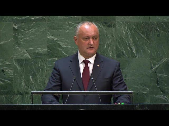  Moldova - President Addresses General Debate, 74th Session